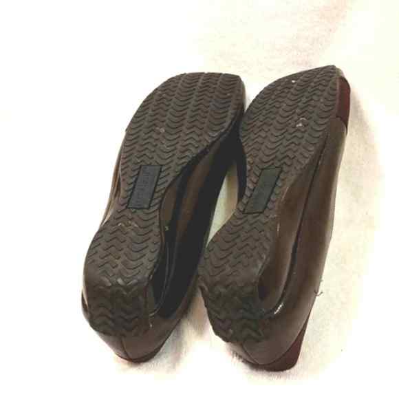 Kenneth Cole Gentle Souls Comfort Shoes Sz 8.5 Brown Patent Leather Office Glam - Picture 12 of 12